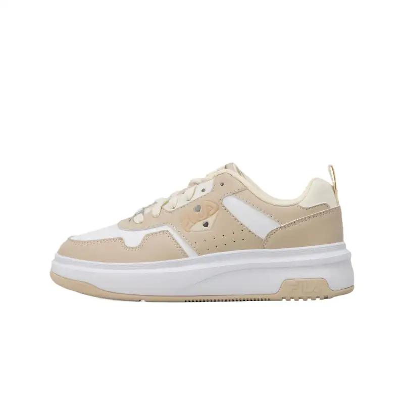 FILA Arcade Abrasion Resistant Low top Casual Shoes Unisex Beige