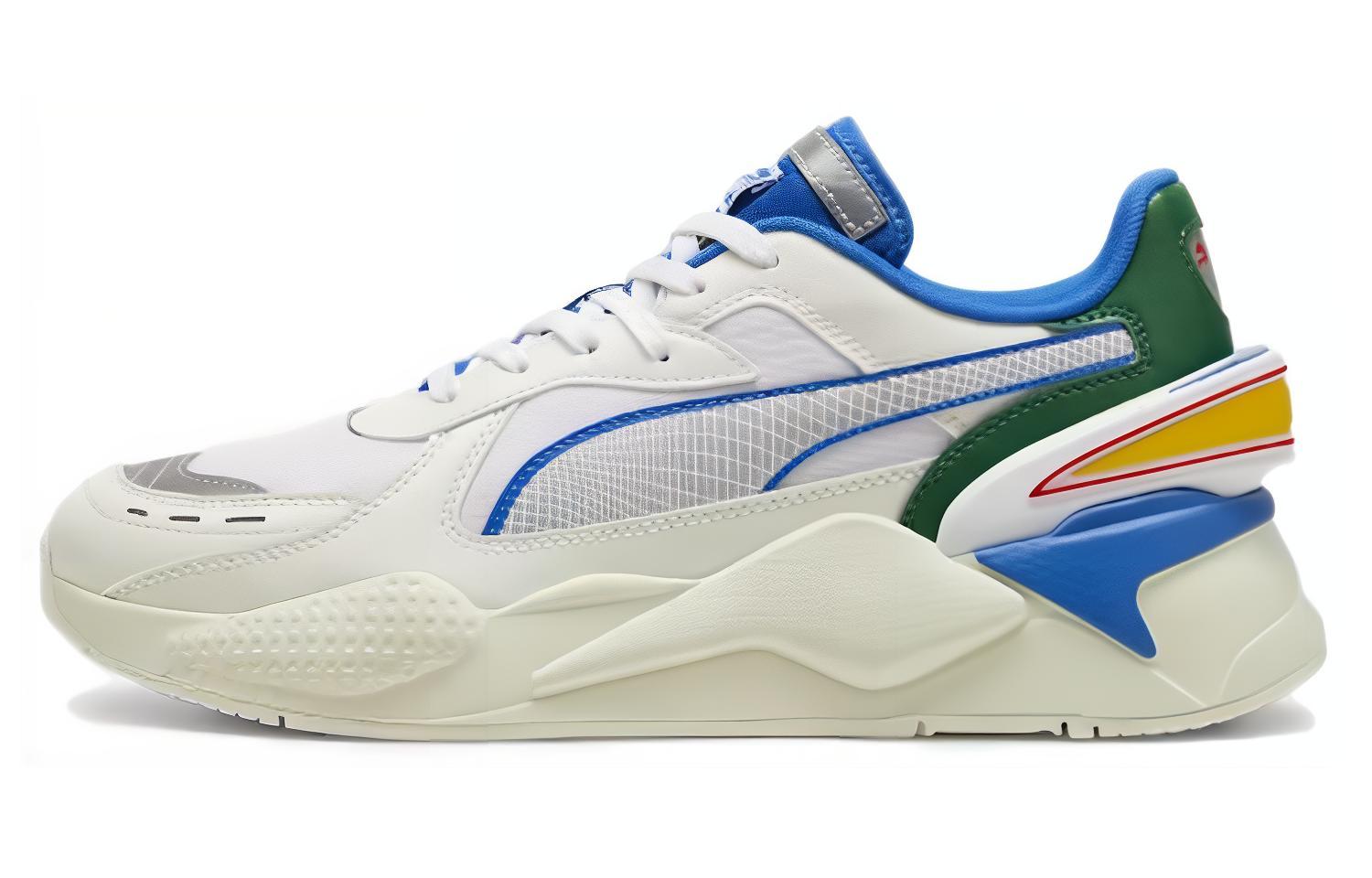 Кроссовки PUMA RS-X (бело-синие)