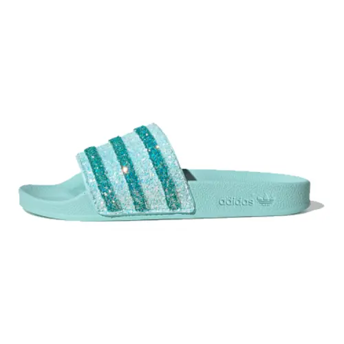 Adidas Adilette Glitter Frozen Mint Women's