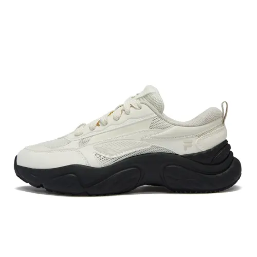 FILA FUSION Conch D Abrasion Resistant Low top Casual Shoes Women's Cream Gray