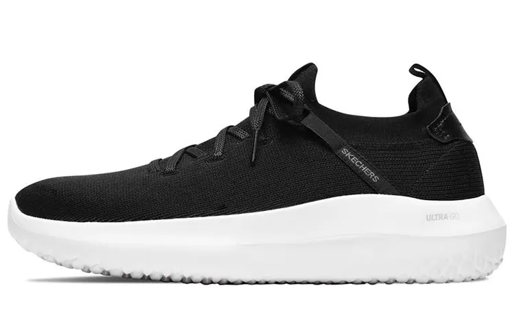 Skechers Downtown Ultra Casual Shoes Men's Low Top Black/White