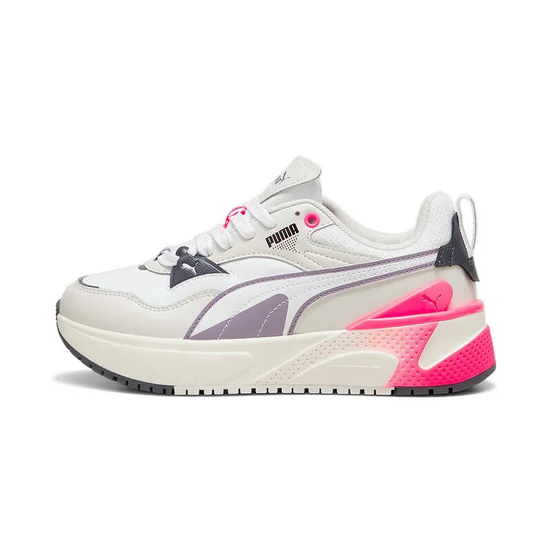 PUMA R78 Abrasion Resistant Abrasion Resistant Low top Casual Shoes Women's White Pink
