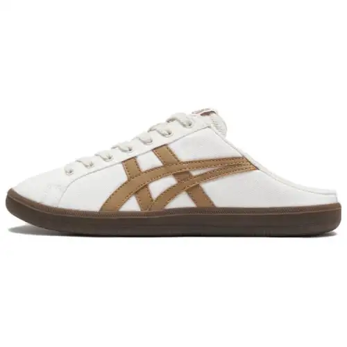 Onitsuka Tiger DD Trainer Sabot Slip Resistant And Breathable Low top Casual Shoes Unisex Beige