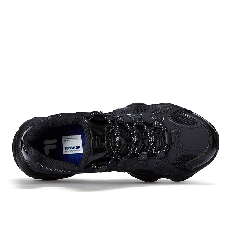 Женские кроссовки Fila Fusion Jagger 2050 (черные) — 骏马黑 — фото 3