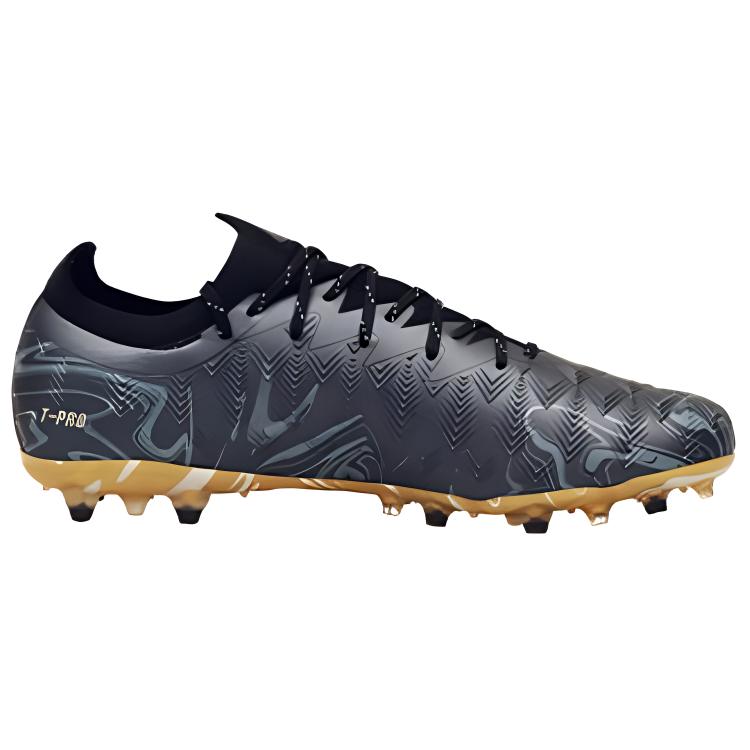 KELME MG Multi Ground Artificial Turf Slip Resistant Abrasion Resistant Soccer Shoes Men’s Black