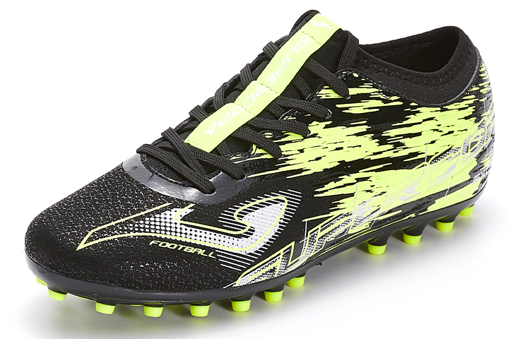 Joma AG Artificial Ground Abrasion Resistant Coverage Abrasion Resistant Coverage Soccer Shoes Men’s Black Yellow