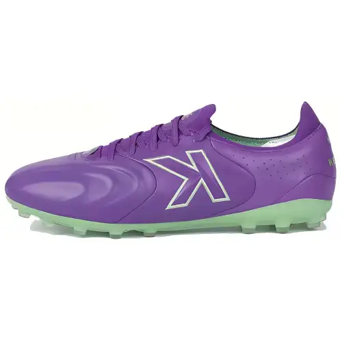 KELME Grail Collection MG Multi Ground Slip Resistant Abrasion Resistant Soccer Shoes Men's Forged Purple