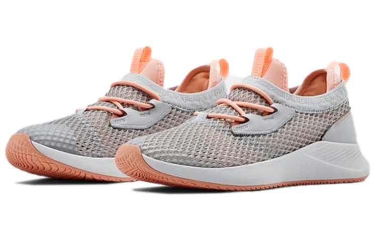 Женские кроссовки Under Armour Charged Breathe Smrzd (серая) — фото 3