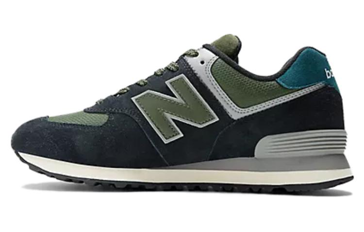 Кроссовки New Balance 574 (черно-серые)