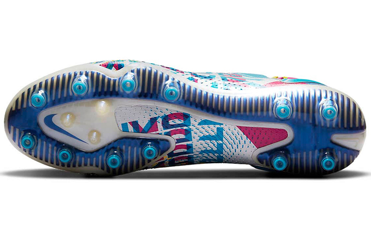 Бутсы Nike Phantom GT 3D AG-Pro (сине-розовые) — 花色 — фото 6