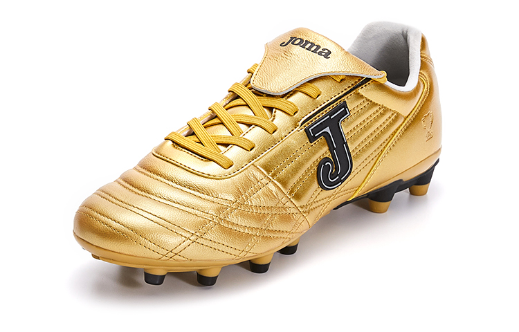 Joma FG Firm Ground Slip Resistant Abrasion Resistant Soccer Shoes Women’s Crimson Gold