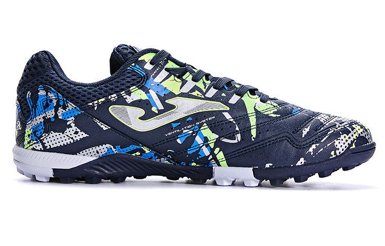 Joma TF Turf Abrasion Resistant Slip Resistant Soccer Shoes Men’s Dark Blue