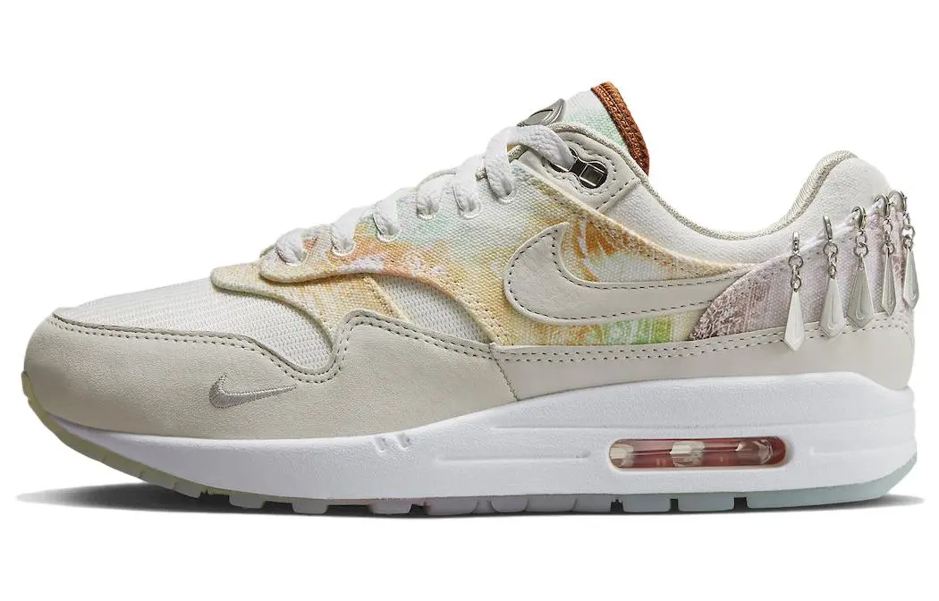Nike Air Max 1 Sports Low top Casual Shoes Women's White