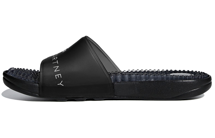 Adissage Stella McCartney x Adissage Wmns Adidas Slides 'Black' Women's