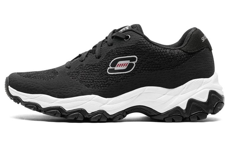 Skechers Encore Low top Sports Casual Shoes Women's Black Gray