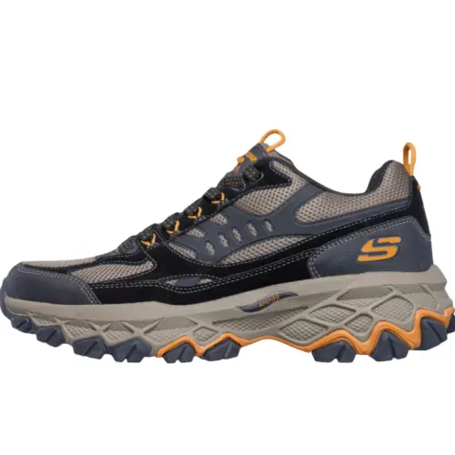 Skechers ARCH FIT AKHIDIME Abrasion Resistant Low top Casual Shoes Men's Black Umber