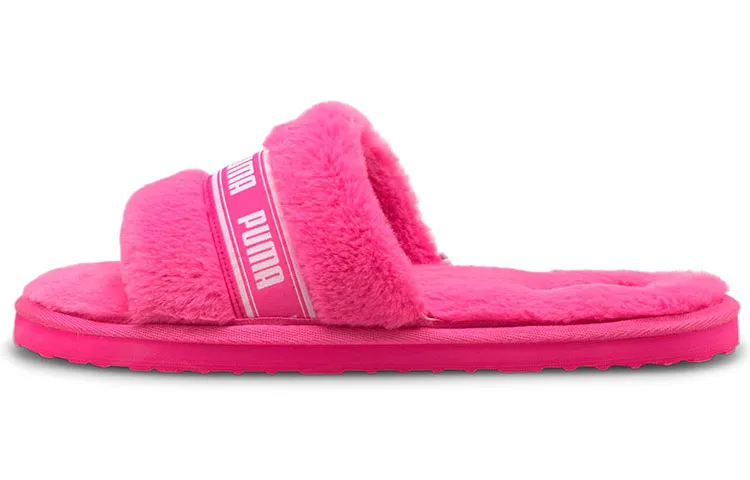 PUMA Fluff Slides 'Fluo Pink' Women's