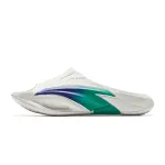 Anta Nitrogen Bubble Quiet Slip Resistant Quiet Slip Resistant Slide Slippers Men's White Blue Green