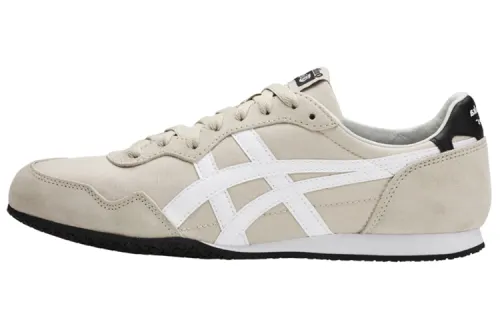 Onitsuka Tiger Serrano Comfortable Wear resistant And Lightweight Low top Casual Shoes Unisex Khaki