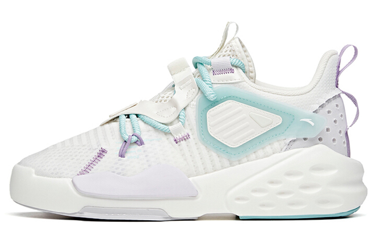 ANTA Badao Mid 'White Blue Purple' Women's