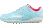 Li Ning Iron Soccer Shoes Men's Low Top Island Blue