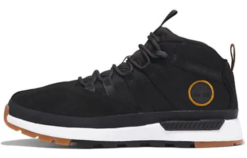 Timberland Euro Draw Casual Shoes Men's Mid Top Black