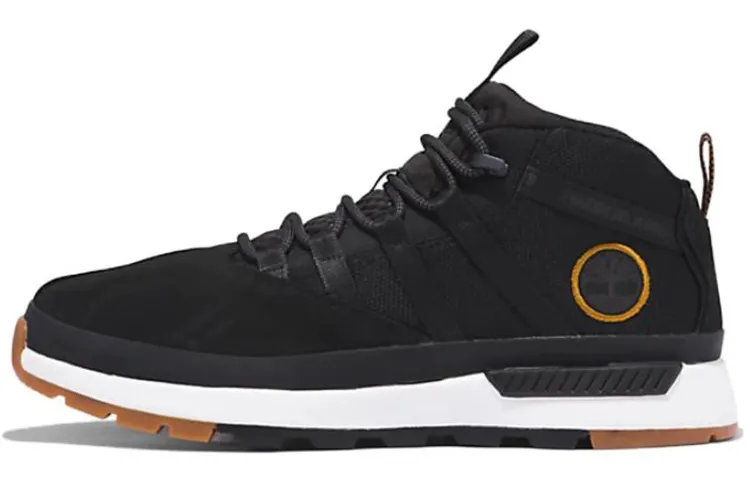 Timberland Euro Draw Casual Shoes Men's Mid Top Black