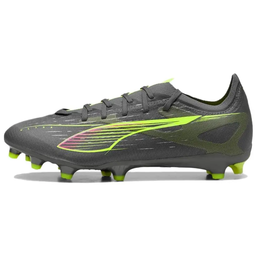 PUMA Ultra 5 Match FG Firm Ground Abrasion Resistant Soccer Shoes Unisex Black
