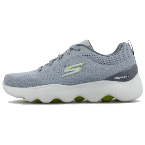 Skechers Go Walk Massage Fit Low top Casual Shoes Men's Gray Korean Style