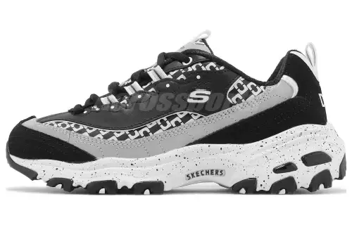 Skechers DLITES Comfortable Low top Casual Shoes Women's Black White