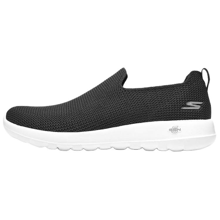 Skechers MEN’S GO WALK Cushioning Abrasion Resistant Lightweight Low top Casual Shoes Men’s Black
