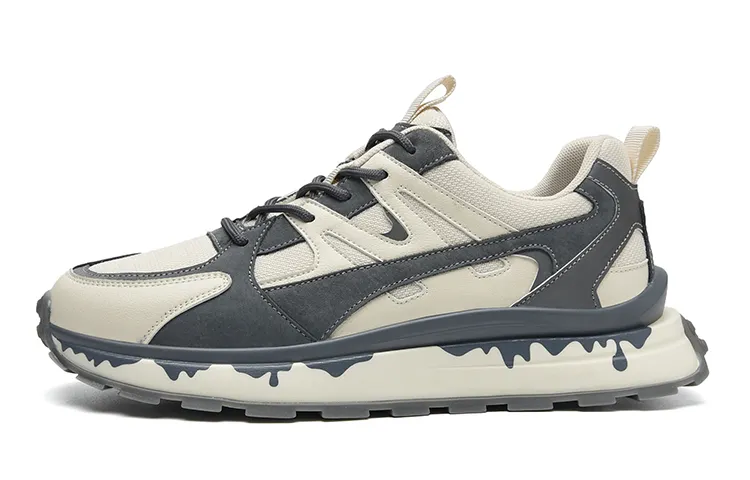 JEEP SPIRIT Leisure Collection Abrasion Resistant Breathable Lightweight Height Increasing Low top Casual Shoes Men's
