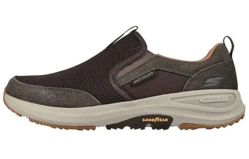 Skechers Go Walk Outdoor Casual Shoes Men's Low Top Black/Brown