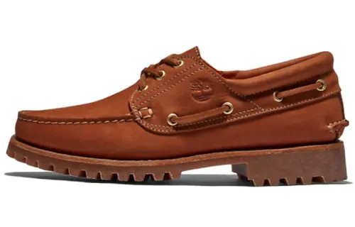 Timberland 3 Eye Casual Shoes Men's Low Top Coffee Brown
