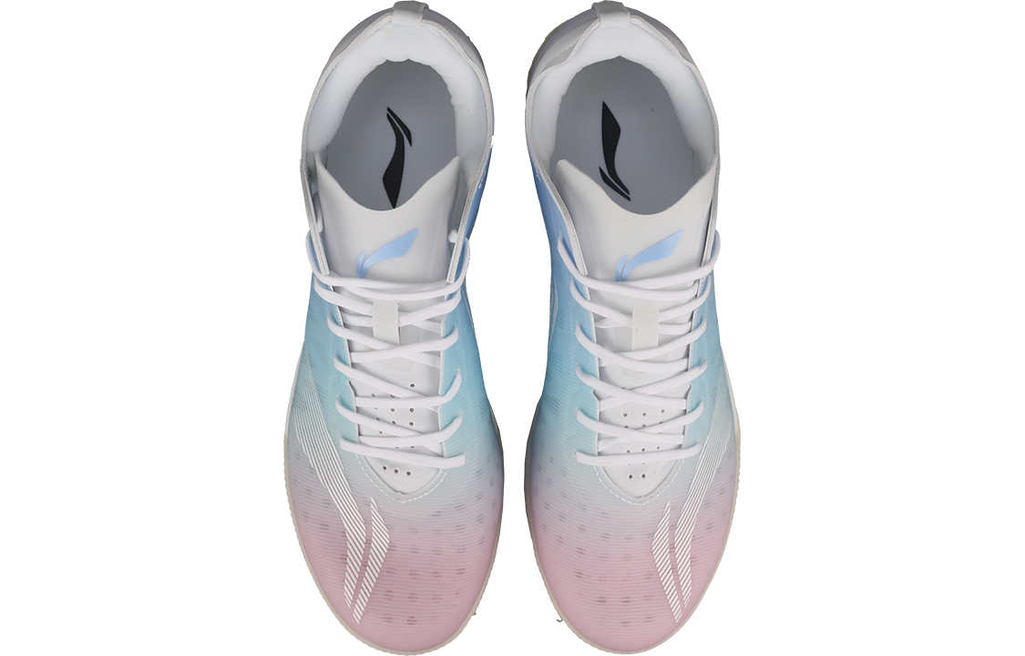 Li Ning TF Turf Artificial Turf Synthetic Leather Cushioning Slip Resistant Abrasion Resistant Soccer Shoes Men’s