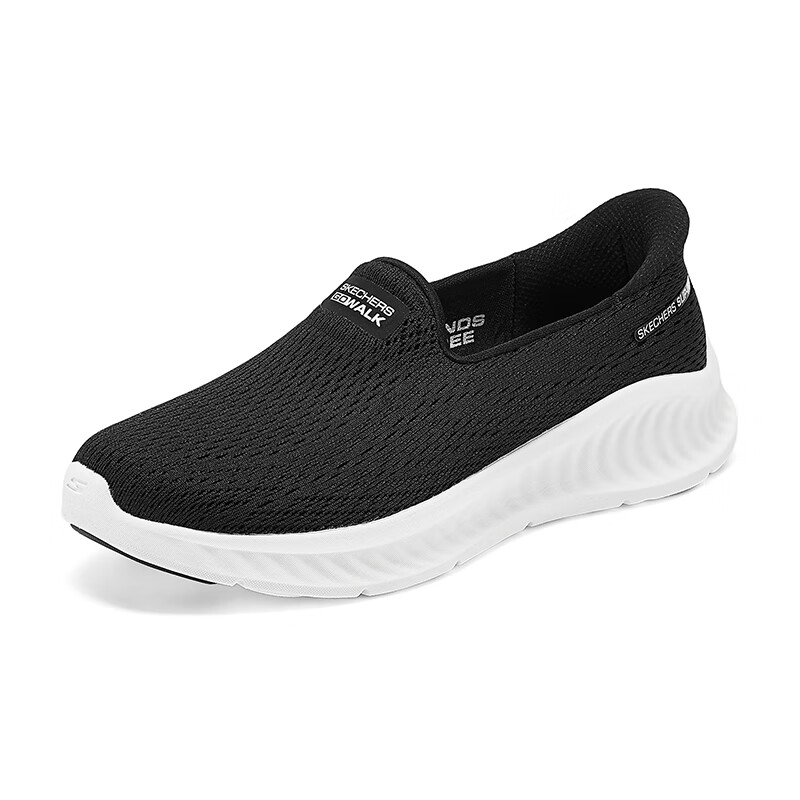 Skechers Women’s GO WALK Mesh Comfortable Breathable Low top Casual Shoes Women’s Black White