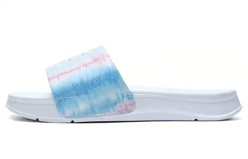 FILA FUSION COMO Rubber Sole Slide Slippers Men's Blue White