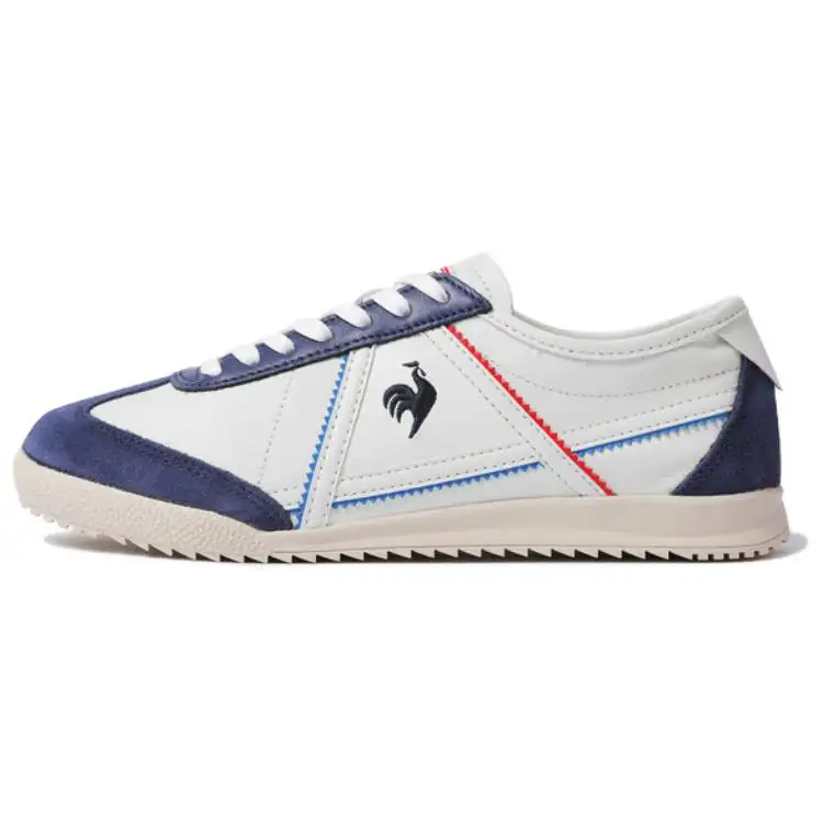Le Coq Sportif French Rooster Abrasion Resistant Low top Casual Shoes Unisex White Blue