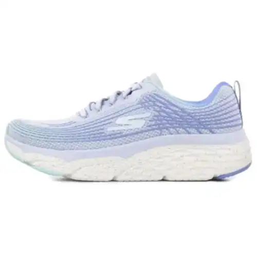 Skechers MAX CUSHIONING ELITE Abrasion Resistant Support Low top Running Shoes Women's Blue Purple