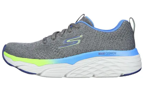 Skechers Max Cushioning Elite Low top Sports Casual Shoes Women's Gray Blue