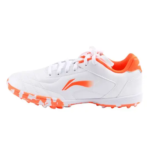 Li Ning Soccer Shoes Unisex Low Top Orange