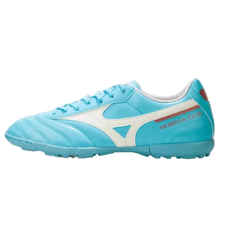 Mizuno Artificial Turf Abrasion Resistant Abrasion Resistant Soccer Shoes Men's Aqua Blue
