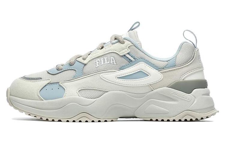 FILA Rayflide Textile, Synthetic Leather Abrasion Resistant Low top Casual Shoes Women's Multiple Mist Gray