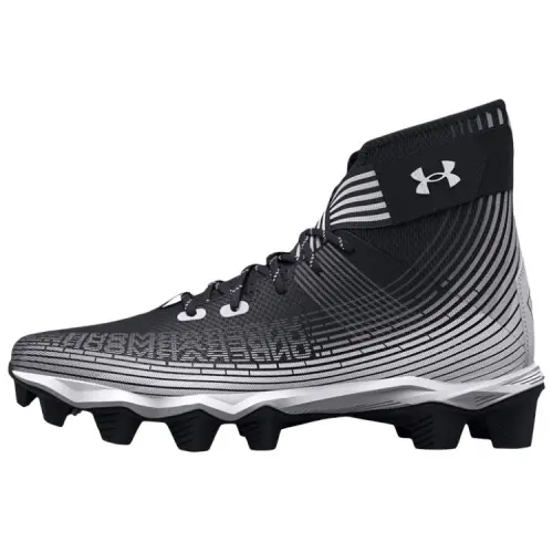 Under Armour Highlight Synthetic Leather Soccer Shoes Men's Black