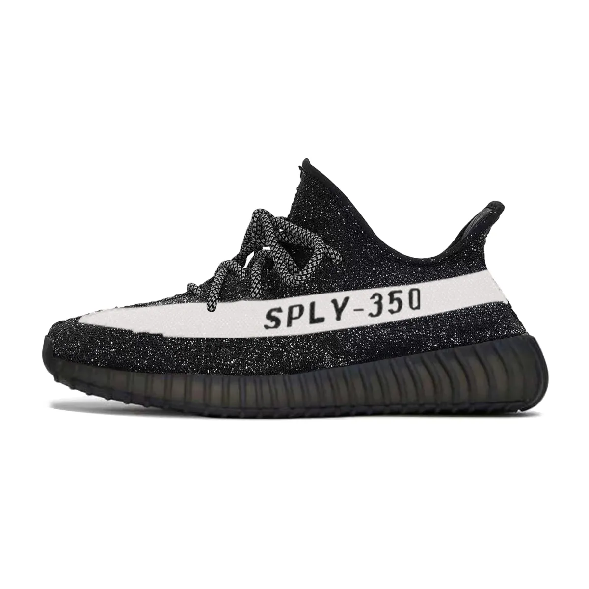 Adidas Originals Yeezy Boost 350 Abrasion Resistant Low top Casual Shoes Unisex Black White