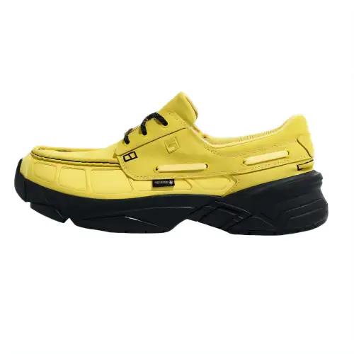 FILA REPLICA Mid top Casual Shoes Men's Yellow