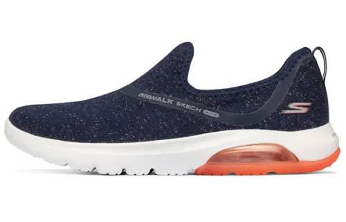 Skechers Go Walk Air Slip on Shoes Blue/White/Orange Women's