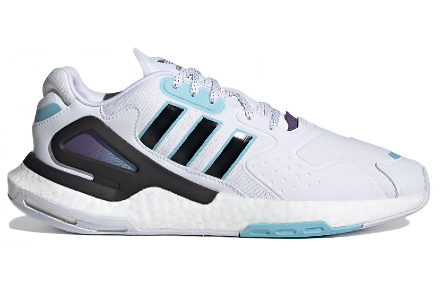 Мужские кроссовки adidas originals Day Jogger (бело-черные) — фото 2