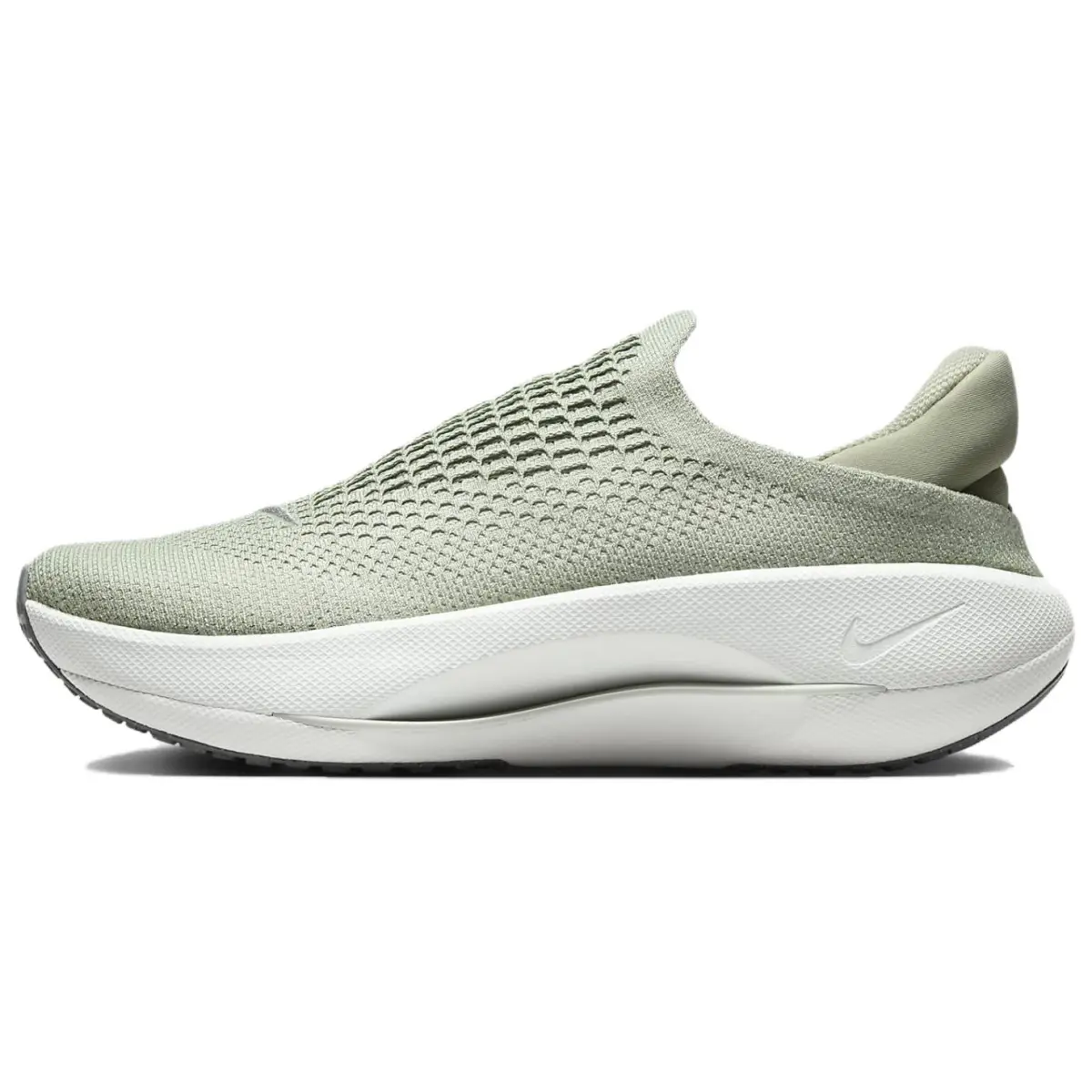 Nike Reina EasyOn Jade Horizon Light Silver Summit White Metallic Silver Women's