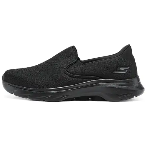 Skechers GO WALK Comfortable And Lightweight Low top Casual Shoes Men's Black